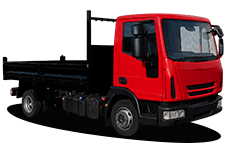Car Hire Letchworth Garden City - 7.5 Tonne Tipper Truck Easy Unloading - Truck hire Letchworth garden city