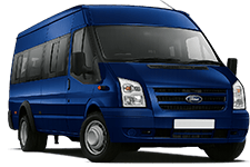 Car Hire Letchworth Garden City - Special Ford Minibus LITE - Accommodating 17 - Minibus hire Letchworth garden city